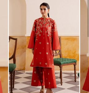 Dames de concepteur élégantes du fournisseur d'usine directe Salwar Kameez bonne qualité robe de pelouse décontractée 2025 Desgin Collection mère - Product Image 2