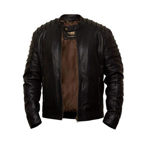 Chaqueta de piel de cordero para hombre de la mejor calidad 2023, abrigo de invierno impermeable con piel de oveja tejida, venta directa - Product Image 6