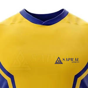 Nouvelle Arrivée En Gros Respirant Rugby Uniforme Dernier Style Polyester Sportswear Ensemble Équipe De Transfert De Chaleur Imprimé Logo Personnalisé - Product Image 4