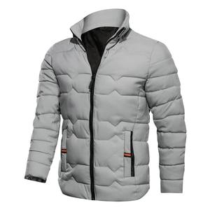 Chaquetas acolchadas de gran tamaño de calidad Premium Unisex, cortavientos de invierno con cuello levantado, logotipo en relieve, secado rápido, precio bajo, calle principal para - Product Image 2