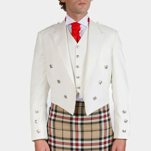 Escocés personalizado Prince Charlie chaqueta chaleco para los hombres al por mayor OEM de alta calidad Kilt Society chaqueta de los hombres - Product Image 3