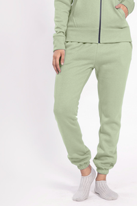 Conjunto de Jogger a rayas para mujer, Sudadera con capucha y cremallera de manga larga, Tops deportivos, 100% de algodón, ropa ajustada para entrenamiento y trotar, chándal de lana tecnológica - Product Image 6