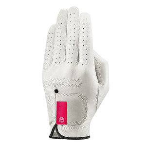 Guantes de Golf de cuero Cabretta de Color personalizados, Logo de goma con impresión profesional, mano izquierda - Product Image 4