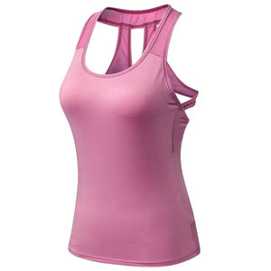 Nuevo Diseño de Alta Calidad, Ropa Deportiva OEM Personalizada, Camisetas sin Mangas para Mujer, Transpirables, de Secado Rápido, Chaleco Deportivo de Algodón/Poliéster - Product Image 1