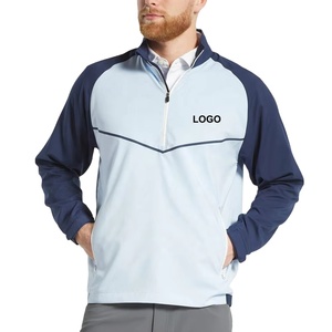 Camiseta Deportiva de Golf para Hombre con Cierre de Cremallera 1/4, Diseño Nuevo 2026, de Alta Calidad, Impermeable y Resistente al Viento, Sudadera con Capucha para Golf - Product Image 2