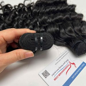 Extensiones de Cabello Humano Vietnamita al por Mayor, Cabello Virgen con Ondas Profundas, Doble Trama - Product Image 2