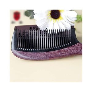 Peine de cuerno de madera clásico de alta calidad, cuerno de búfalo de moda, promueve la vitalidad del cabello, precio bajo, herramienta de belleza atemporal para el hogar - Product Image 2