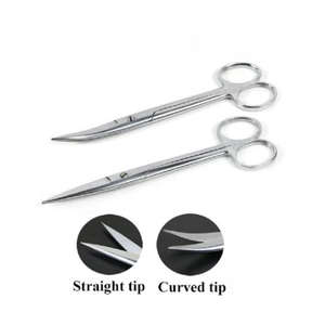 Tijeras Quirúrgicas Veterinarias MEDZORA SURGICAL de Acero Inoxidable con Punta Recta, Instrumentos Manuales de Alta Demanda - Product Image 3