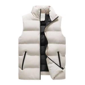 2025 hommes de haute qualité respirant hiver coton polaire gilet décontracté OEM chaud sans manches vestes vêtements d'extérieur vêtements d'extérieur gilet - Product Image 6