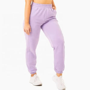 2025 Black Zip up <b>Trouser</b> Straight Leg Sweatpants Women Wide <b>Trousers</b> Plus Size Women Pant Breathable <b>Trousers</b> in Wholesale - Product Image 1