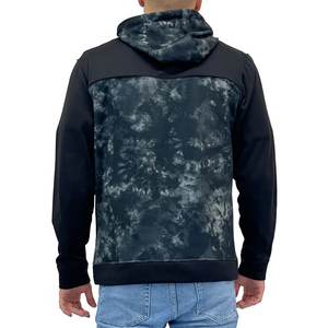 Usine directe hommes Logo personnalisé sweats à capuche 100% coton léger séchage rapide anti-rides fermeture éclair grande taille veste à capuche - Product Image 2