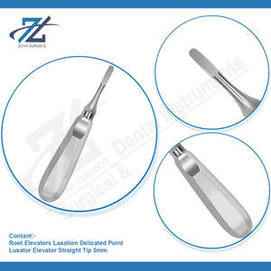 ชุดเครื่องมือถอนฟันปลายตรงขนาด 5 มม. รุ่น Laxation Set ปลายละเอียด คุณภาพสูง ผลิตจากสแตนเลสสตีล - Product Image 4