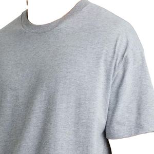 Custom Print Logo Men's 100% Cotton Oversize <b>T</b>-<b>Shirt</b> Top Ranking Plain <b>Heavy</b> Knitted Fabric Casual Wear Mock Neck Men's Stock - Product Image 5