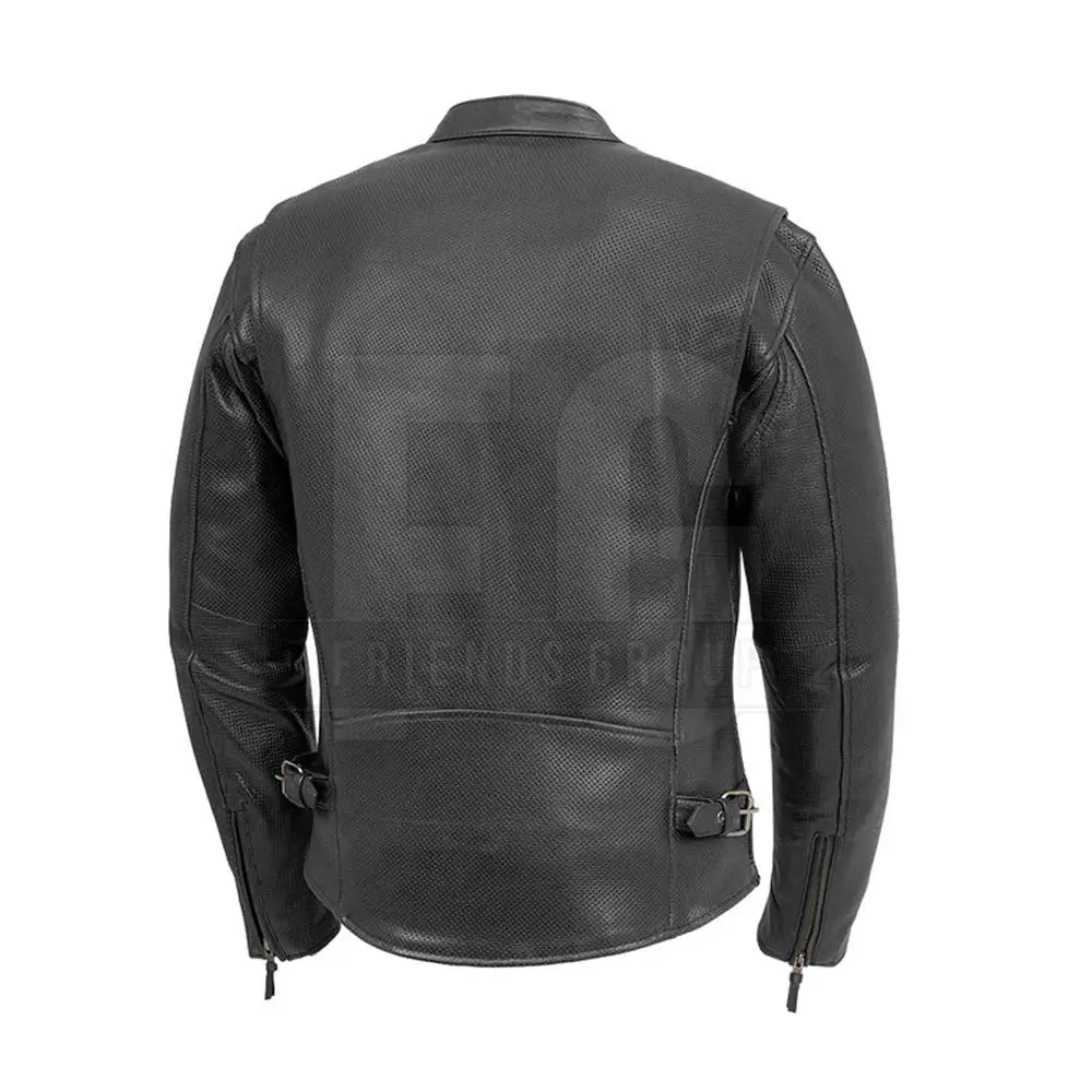 Giacca di pelle di Design personalizzato giacca di pelle tinta unita giacca di pelle da uomo Streetwear giacca di pelle
