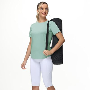 Camiseta de Mujer, Tejido Suave, Línea Suave, Forma Delicada, Flujo de Aire, Tono Ligero, Comodidad Informal para Uso Diario al Aire Libre - Product Image 6