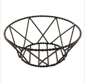 Panier de rangement en fil métallique personnalisé en usine Panier de rangement en fil métallique en treillis métallique pour le stockage - Product Image 4