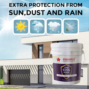 Starshield Star Cool Shield Walls Acrylic <b>Paint</b> For Exterior Walls Anti Fade Colors Liquid Coating Brush Application - Product Image 3