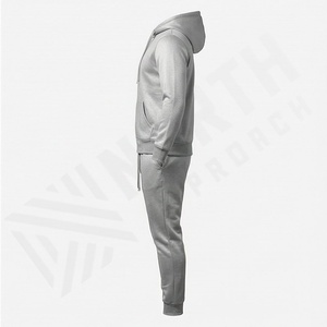 Conjuntos de Sudaderas con Capucha para Hombre, del Mismo Color, con Logotipo de Marca Personalizado, Trajes Deportivos de Dos Piezas, Ropa Deportiva, Conjunto Atlético para Gimnasio y Jogging - Product Image 3