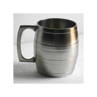 Ensemble de 2 tasses à Moscow Mule en cuivre pur à 100 %, écologiques, vintage, polies, de qualité supérieure