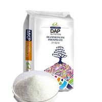 ANDA DAP Diammonium Phosphate 21-53-0 Pupuk GB/T10205-2009 Kelas Pertanian Bubuk Kristal Putih Halus 100% Larut dalam Air