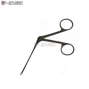 Pinza Microquirúrgica para Oído, Dentada, Recubierta de Negro, Instrumento Quirúrgico para Procedimientos ORL, Otología, Microcirugía, Instrumentos Médicos - Product Image 6
