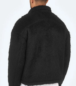 Veste polaire homme 2026 de haute qualité, col montant, élégante, hiver, vente en gros, fabricants sur mesure, coton, travail, grande taille, décontractée - Product Image 6