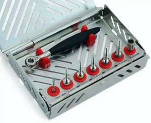 Kit de fraise d'osséodensification Kit d'implant dentaire universel Perceuses à dents osseuses Outils de tréphine Kit d'implantologie extenseur par Canleo - Product Image 3