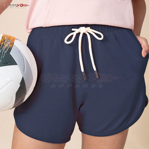 กางเกงขาสั้นลำลองสำหรับผู้หญิงให้ความรู้สึกนุ่มและผ่าข้างเพื่ออิสระในการเคลื่อนไหว - Product Image 6