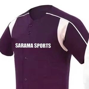Uniformes de béisbol para adultos 100% poliéster sublimado de talla grande uniforme de softbol nombre del equipo y bordado de números - Product Image 2
