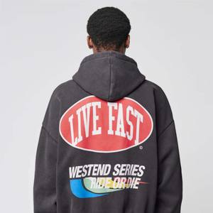 Meilleure qualité nouveauté unisexe fermeture éclair pull à capuche coton Street Wear polaire hommes brodé motif de créateur anti-rétrécissement - Product Image 3