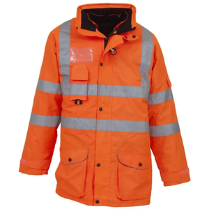 Chaqueta de bombardero de ropa de trabajo ligera y transpirable para hombre, uniforme Industrial de primavera para exteriores, abrigo de seguridad Protector con capucha - Product Image 4