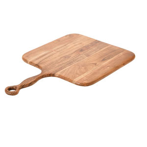 Planche à découper en bois naturel avec poignée Planche à découper pour ustensiles de cuisine Planche à découper personnalisée disponible au prix le plus bas - Product Image 3