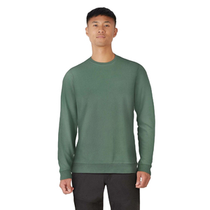 Nuevo diseño de lana de invierno cuello alto cuarto cremallera sudadera hombres Casual media cremallera Color sólido pulóver sudadera - Product Image 1