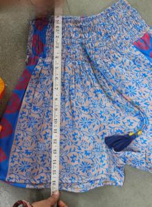 Short d'été en soie unisexe léger Lounge Wear Boho Hippie Silk Shorts Festival Cadeau pour elle - Product Image 6