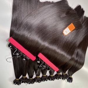 Top Trending Bone Straight Hair Bundles Color negro natural El cabello de color más hermoso para todas las chicas calientes Precio al por mayor - Product Image 1