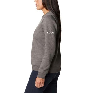 Custom Made Women's Sweatshirt 100% Cotton with Full Sleeves Comfortable Casual Wear Logo Printing women's sweatshirts - Product Image 3