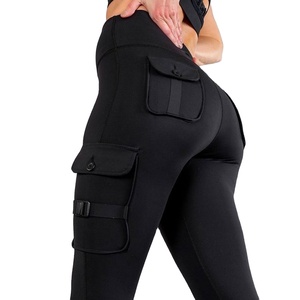 Leggings Deportivos de Cintura Alta para Mujer, al por Mayor, de Alta Calidad, con Logotipo Personalizado, sin Costuras Frontales, Suaves, para Yoga y Gimnasio - Product Image 1