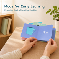 Impression personnalisée de livres cartonnés pour enfants, livre d'apprentissage illustré pour bébés et tout-petits