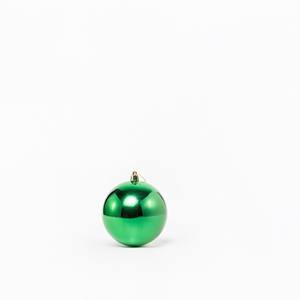 Adornos Navideños de Plástico Verde, 4 Piezas, 10 cm, Bolas Decorativas para Árbol - Product Image 2