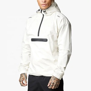 Custom Logo Men's High Neck Quarter Zip Sportswear Sweatshirt Sustainable Anti-Pilling <b>Tech</b> Fleece 100% Cotton Stand Drop - Product Image 6