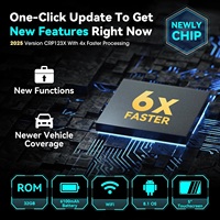 Escáner OBD2 Profesional LAUNCH CRP123X, Lector de Códigos de 12V, Herramienta de Diagnóstico para Todos los Autos