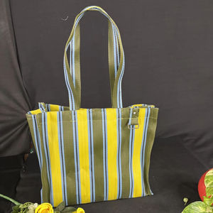 Bolsas de compras de PP recicladas del mercado indio de nailon con dos asas, bolsa de lavandería de suministro a granel de plástico de polipropileno de nailon fabricada en India - Product Image 3