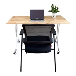 CADY CB68177 School Set <b>Foldable</b> <b>Table</b> and Chair <b>with</b> Iron <b>Legs</b> for Classroom Use - Product Image 2