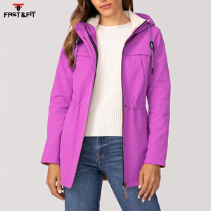 Mejor venta Diseño popular Venta caliente Nueva moda Última moda Slim Fit Impermeable Logotipo impreso personalizado Chaqueta de invierno para mujer - Product Image 2
