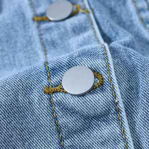Women Stylish <b>Jean</b> Jacket Casual Wear OEM Wholesale High Quality Ladies Cotton <b>Jeans</b> Jacket Custom Denim Jacket For Sale - Product Image 4