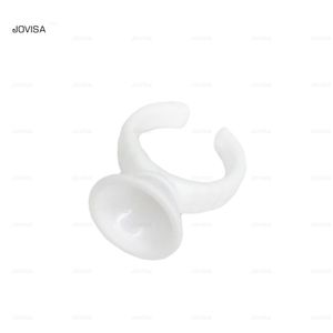 Soporte de pegamento para extensión de pestañas | Anillos de pegamento | Paquete de 100 - Product Image 1