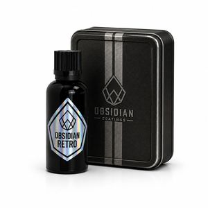 Revêtement céramique auto-réparateur OBSIDIAN RETRO 10H, protection nano pour peinture, super hydrophobe, pour le detailing automobile des voitures classiques - Product Image 1