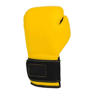 Guantes de Boxeo Transpirables Antideslizantes que Absorben la Humedad, Correa de Muñeca Ajustable, Protección UV, Cuero PU, Guantes de Entrenamiento de MMA y Kickboxing - Product Image 5