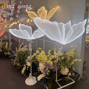 Lanjo bướm trang trí đám cưới không thấm nước IP68 đánh giá phát sáng cánh dẫn ánh sáng với điều khiển từ xa cho sự kiện đám cưới - Product Image 4