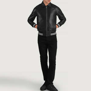 Chaqueta Varsity para Hombre, Estilo Patchwork, Tallas Grandes, Servicio OEM, Precio de Fábrica al por Mayor - Product Image 1